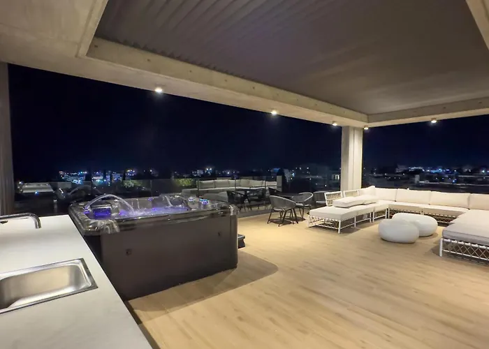 Apartmán Malberry Park 203 - Modern 2bedroom With Shared Heated Pool, Sauna, Gym, Jacuzzi Paphos